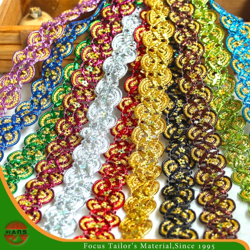 Nuevo dise&ntilde;o recortar la cinta de encaje (TR2111)