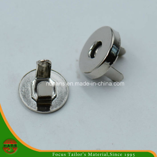 Botón de imán de plata de 10 mm para el bolso (HAWM1650I0002)