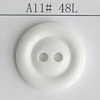 Botón de poliéster de 2 agujeros de nuevo diseño (S-054)