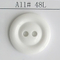Botón de poliéster de 2 agujeros de nuevo diseño (S-054)