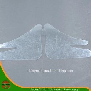 Collar de plástico mariposa para embalaje de camisa (HACTP160007)