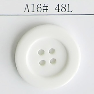 Botón de camisa de poliéster de 4 agujeros de nuevo diseño (S-064)