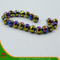 Abalorios de cristal de 12 mm, accesorios de abalorios de perlas de botón (HAG-13 #)