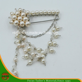 Accesorios de moda Broche de perlas para decoración