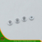 Botón de poliéster de 4 agujeros de nuevo diseño (S-049)
