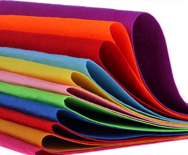 RoHS 100% Polyester Felt Fabric Roll Fieltro Needle Punch Non Woven