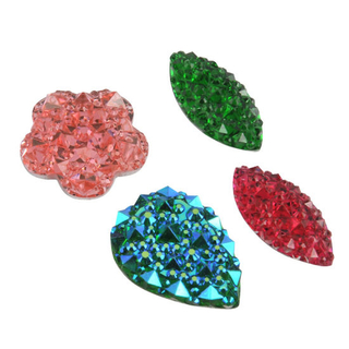Piedras de moda coser en el botón de diamantes de imitación