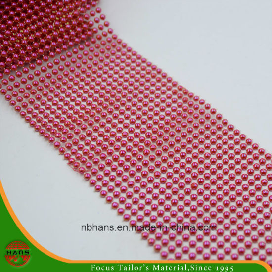 Fashion Pearl Banding Trimming para prendas de vestir (HASLP160035)