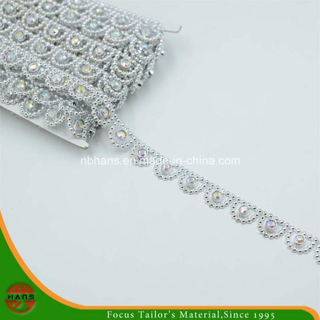Recorte de malla de diamantes de imitación (HANS-HC61)