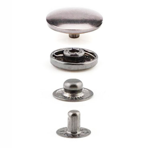 Hans 2019 venta caliente diferentes tamaños de metal botón Snaps para cuero