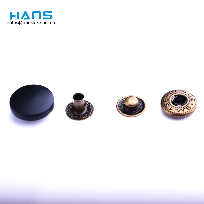 Hans Factory Wholesale nuevo diseño 10 mm moda botón a presión