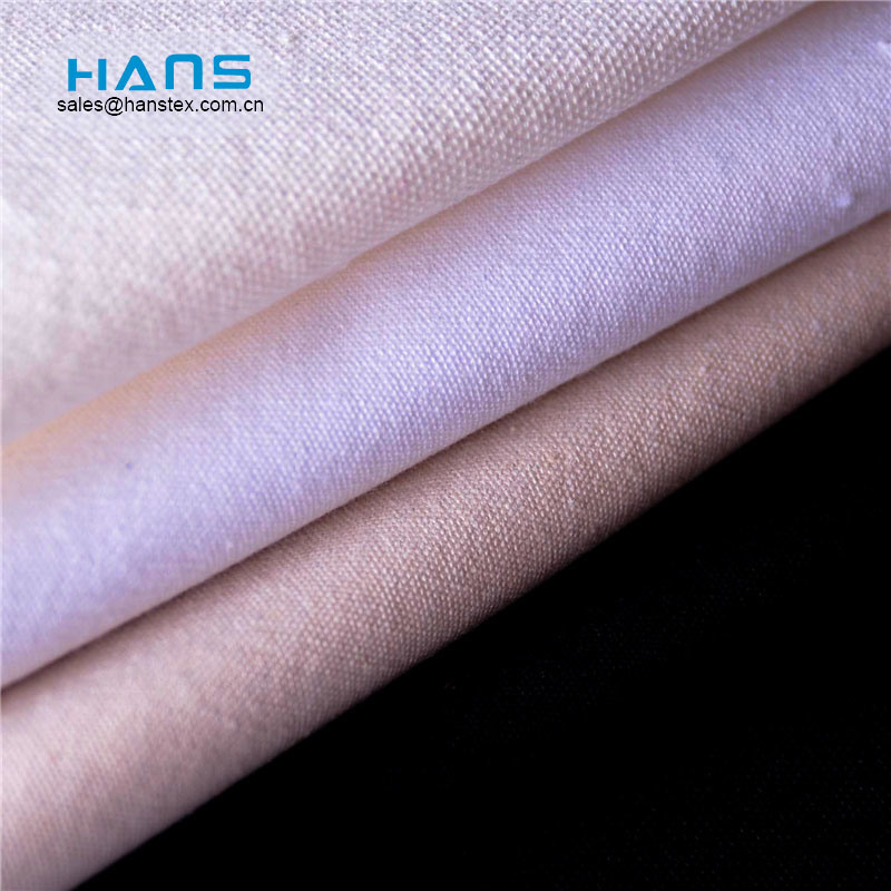 Hans Factory modificó la tela de lona de algodón polivinílica impermeable a la moda