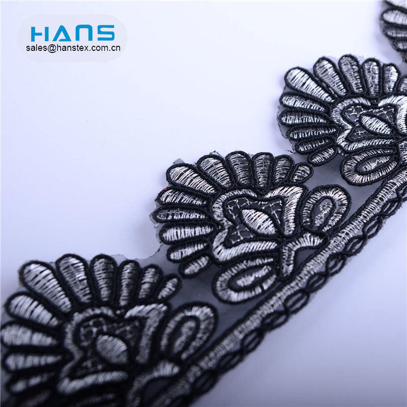 Hans Amazon, el más vendido, eco-amigable, diseños de bordado austriacos, encaje de flores