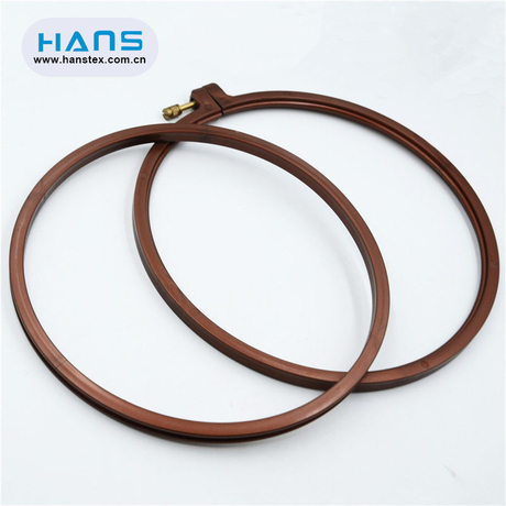 Bordado aro redondo marco de bordado magnético