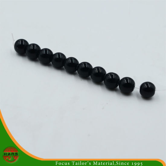 Abalorios de cristal de 10 mm, botón abalorios accesorios de perlas de vidrio (HAG-14 #)