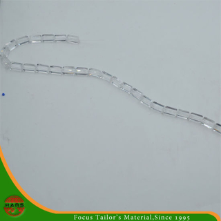 Crystalbead de 4 * 8 mm, accesorios de abalorios de perlas de botón (HAG-11 #)