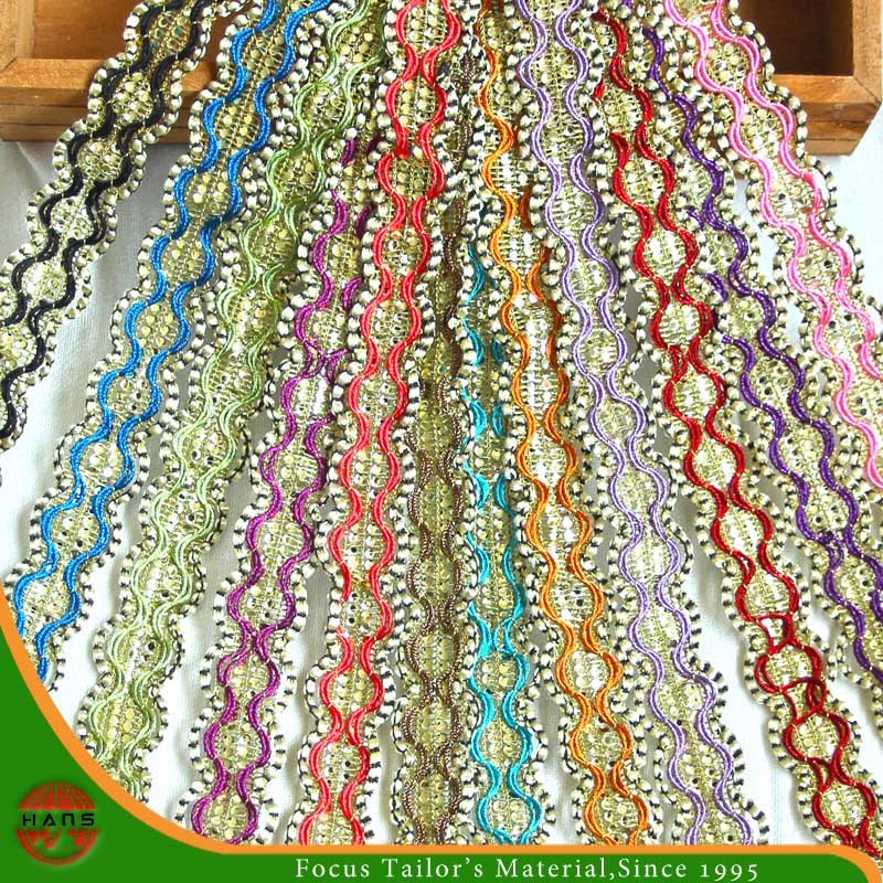 Nuevo dise&ntilde;o recorte de cinta de encaje (TR2301)