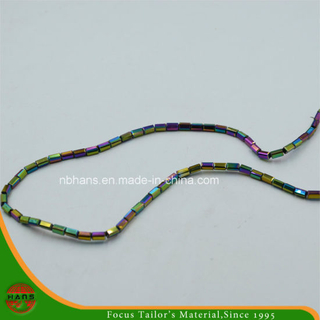 Grano de cristal de 3 * 6 mm, accesorios de perlas de vidrio de rectángulo (HAG-11 #)