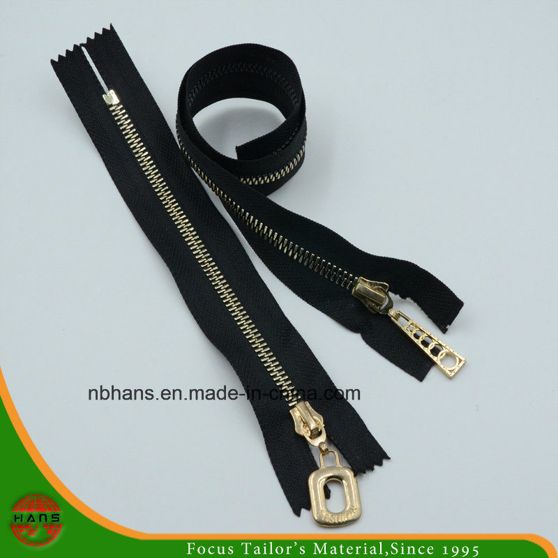 5 # cremallera dientes de lat&oacute;n