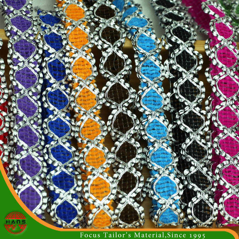 Nuevo dise&ntilde;o recorte de cinta de encaje (TR0701)