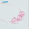Perlas transparentes en forma de corazón