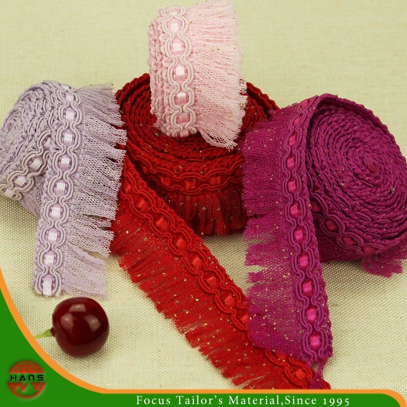 Nuevo dise&ntilde;o recorte de cinta de encaje (FR7101)