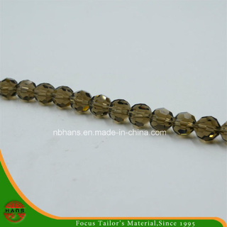 Abalorios de cristal de 10 mm, accesorios esféricos de perlas de vidrio (HAG-03 #)