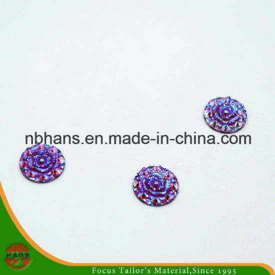 Botón de piedra del Rhinestone de la moda