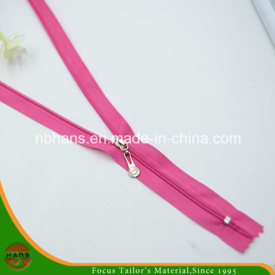 3 # Nylon cerrado extremo diferentes tipos cremallera deslizante
