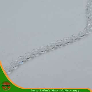 Abalorios multicolor de 6 * 8 mm, abalorios de perlas con botones (HAG-05 #)