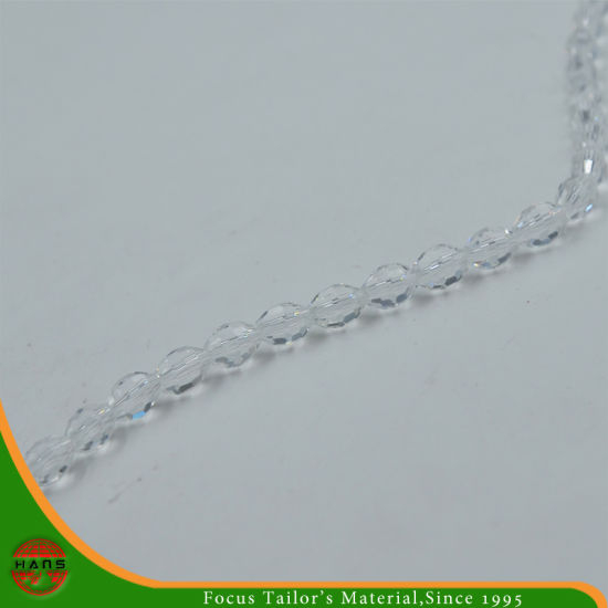 Abalorios multicolor de 6 * 8 mm, abalorios de perlas con botones (HAG-05 #)