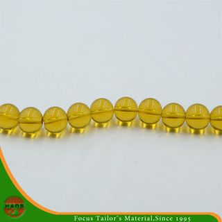 Abalorios de cristal de 14 mm, accesorios de abalorios de perlas de botón (HAG-14 #)
