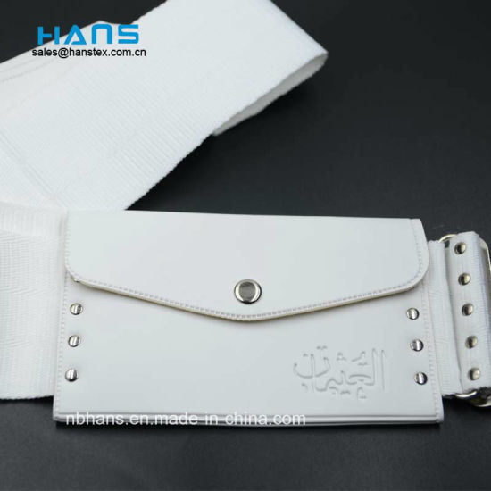 Cinturón Hajj de diseño nuevo y confortable de alta calidad