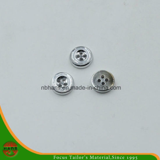 Botón de poliéster de 4 agujeros de nuevo diseño (S-052)