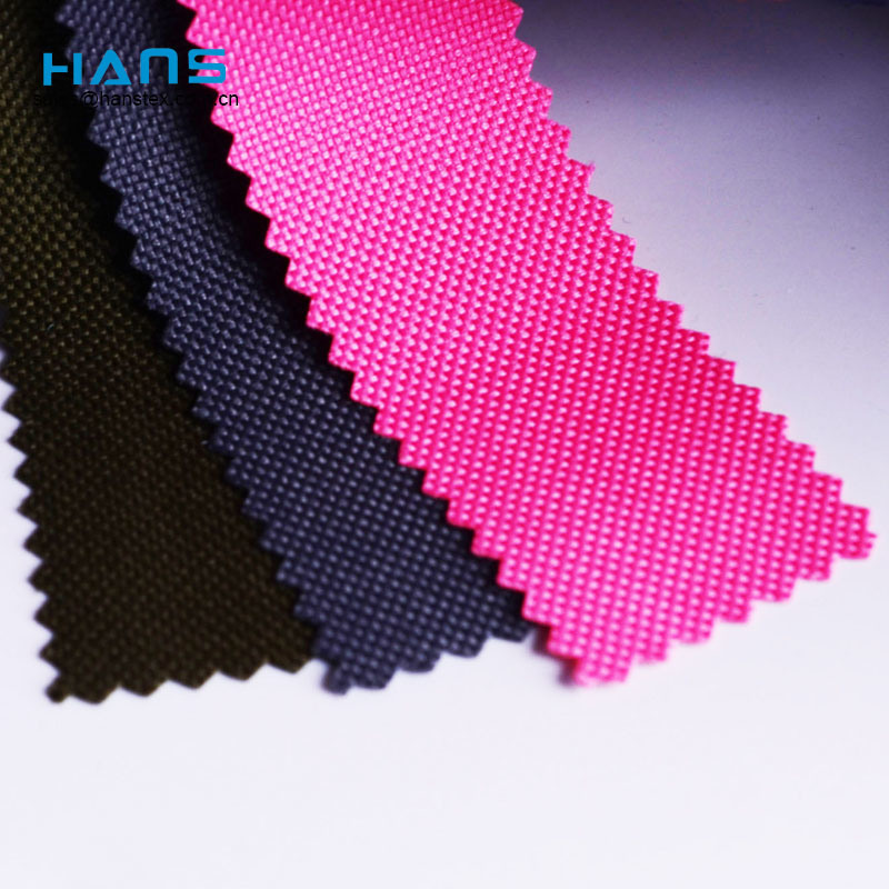 Hans 2019 Venta caliente resistente al desgaste 600 Denier Oxford Fabric
