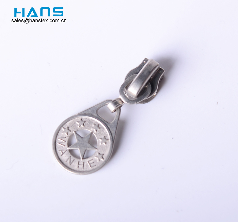 Cabeza de cremallera en forma de estilo popular Hans