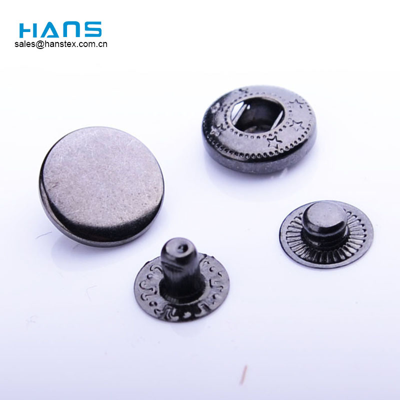 Hans Factory Venta Directa Diseño Metal Snap Button