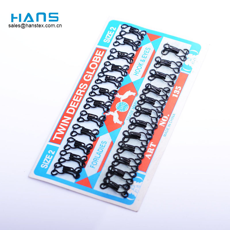 Hans Fabricantes en China Lucky Metal Hooks for Bra