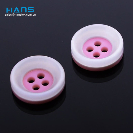 Botón de camisa de lujo del poliéster de la venta caliente 2019