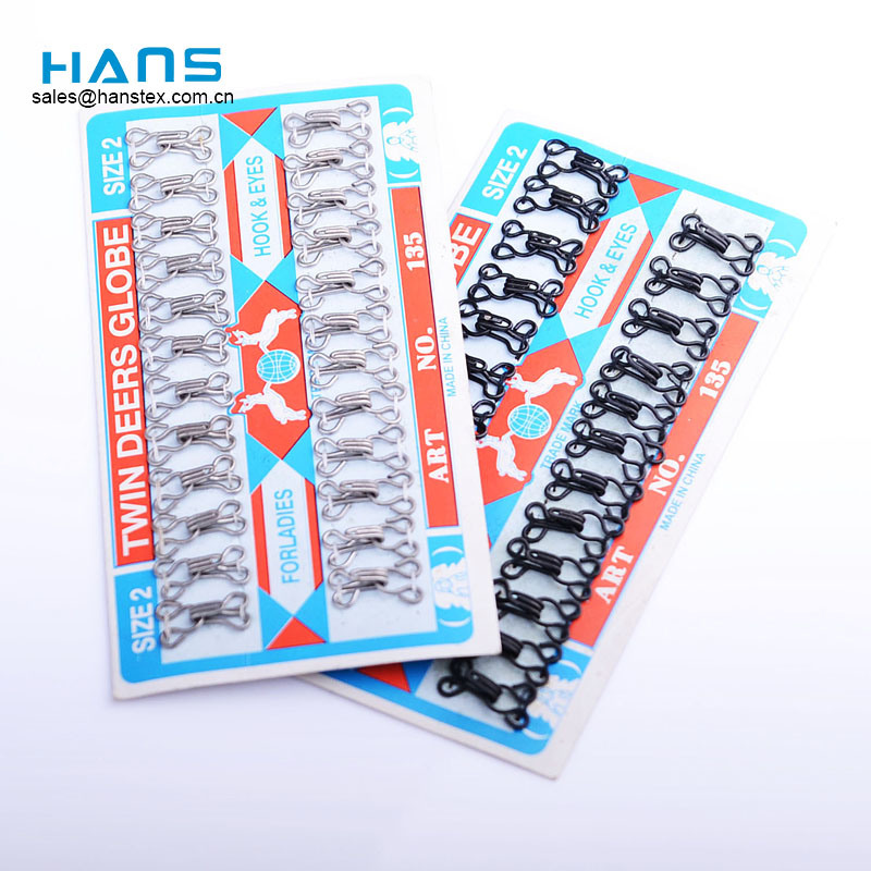 Hans Fabricantes en China Lucky Metal Hooks for Bra