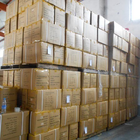 Hilado de punto metálico más popular y más caliente teñido en caliente de Hans