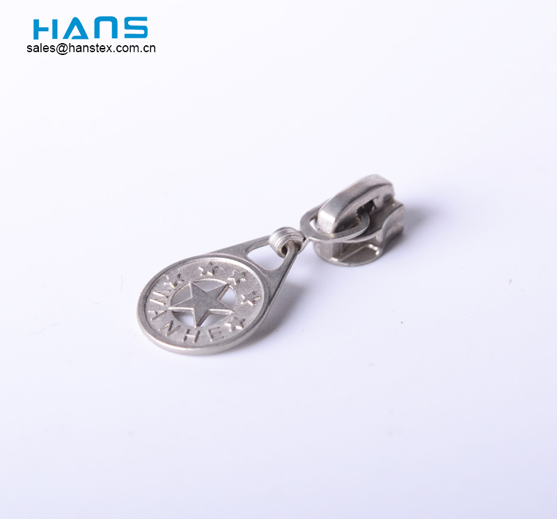 Cabeza de cremallera en forma de estilo popular Hans