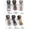 Hans Fashion Heart Shape Meta Zipper Pull