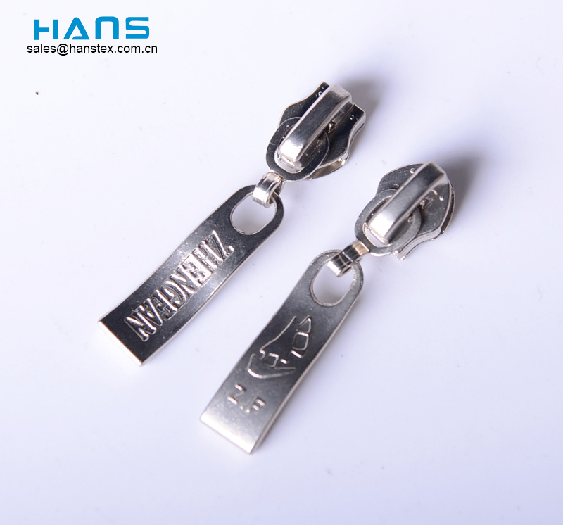 Hans Wholesale nuevo diseño personalizado cremallera Pulls