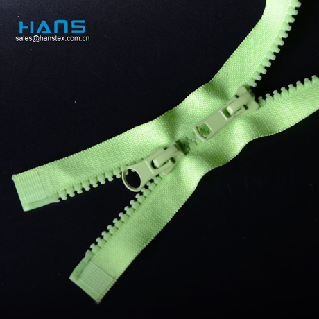 Hans Ejemplo de cremallera de plástico moldeado fuerte de OEM estandarizado