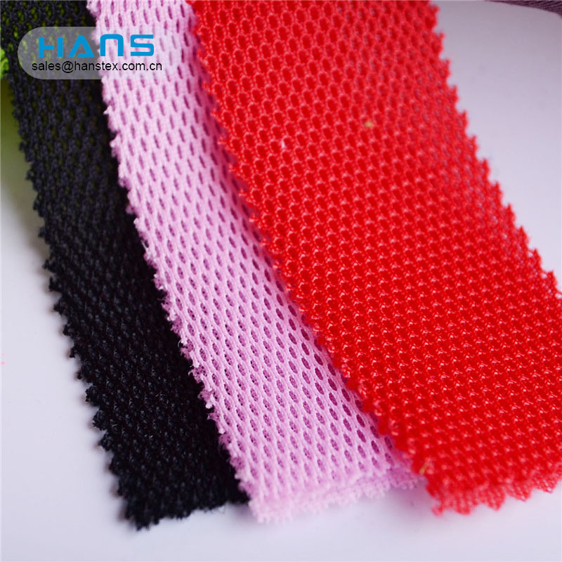Tejido neto de malla de malla de Hans Sales Hot Sales Knit Hole