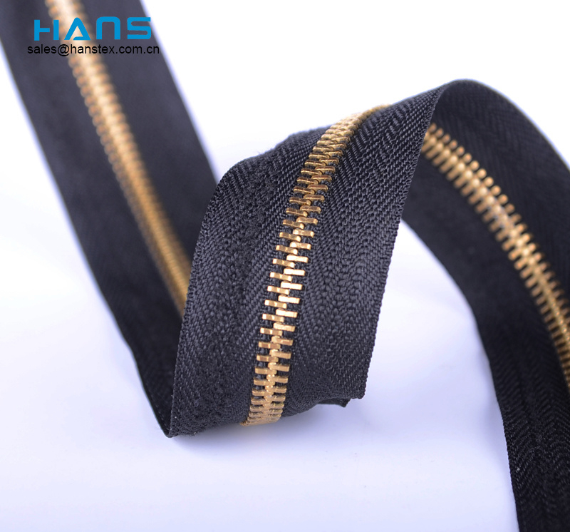 Hans New Bien Diseñado Eco Friendly Metal Zipper by The Yard