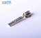 Hans Custom Brand Logo Zipper Slider con agujero de bloqueo