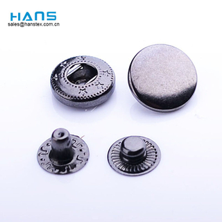 Hans Factory Venta Directa Diseño Metal Snap Button