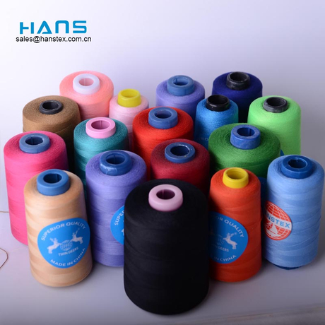 Hilo de coser a granel a granel amistoso de la venta caliente de Hans 2019